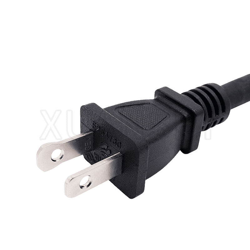 America 2-pin NEMA 1-15P plugg strømledning JL-17